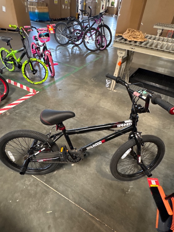 Photo 1 of **FINAL SALE/MINBOR SCRATCH**20" Hyper Bicycles Boy's Spinner BMX Bike for Kids, Black, Age Group 8 to 13, Child, Tween
