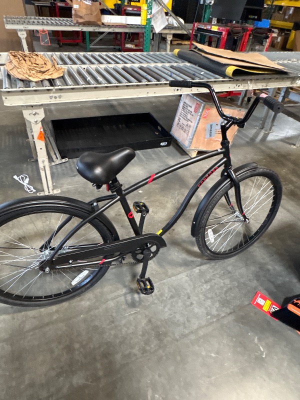 Photo 1 of **FINAL SALE**26" Concord Pacifica Cruiser Bicycle, Fits Riders 5'2" - 5'10"+, Adult, Unisex, Matte Black
