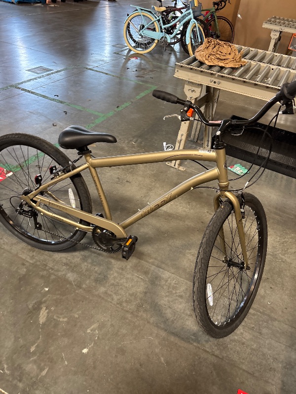 Photo 1 of **FINAL SALE**Huffy 27.5" Parkside Comfort Bike, Fits Riders 5'0"+, Sage Green, Adult, Men's
**MINOR SCRATCHES**