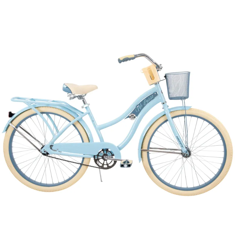 Photo 1 of **FINAL SALE/SMALL DENT ON FENDER/MINOR SCRATCHES**
Huffy 26" Nel Lusso Cruiser Bike, Fits Riders 5'0"+, Light Blue, Adult, Women's
