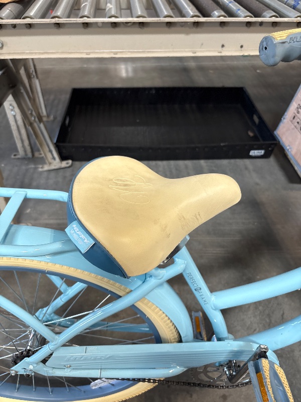 Photo 1 of **FINAL SALE/SMALL DENT ON FENDER/MINOR SCRATCHES**
Huffy 26" Nel Lusso Cruiser Bike, Fits Riders 5'0"+, Light Blue, Adult, Women's

