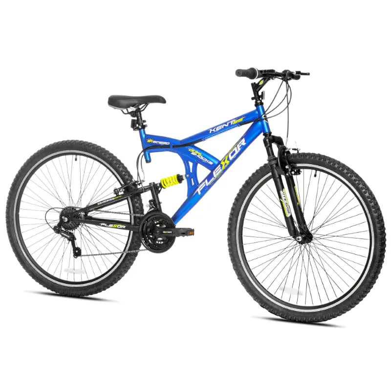 Photo 1 of **FINAL SALE**29" Kent Flexor Dual Suspension Mountain Bike, Adult Ages 14+, Blue
