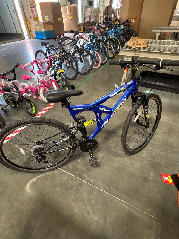 Photo 1 of **FINAL SALE**29" Kent Flexor Dual Suspension Mountain Bike, Adult Ages 14+, Blue
