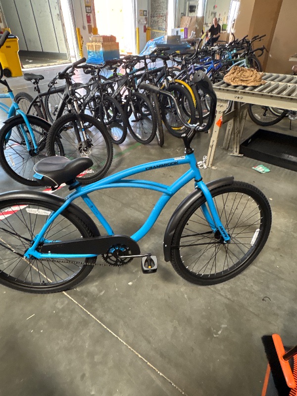 Photo 1 of **final sale***26" Huffy Cranbrook Adult Cruiser Bike, Comfort Saddle, Adult Ages 13+, Matte Blue
