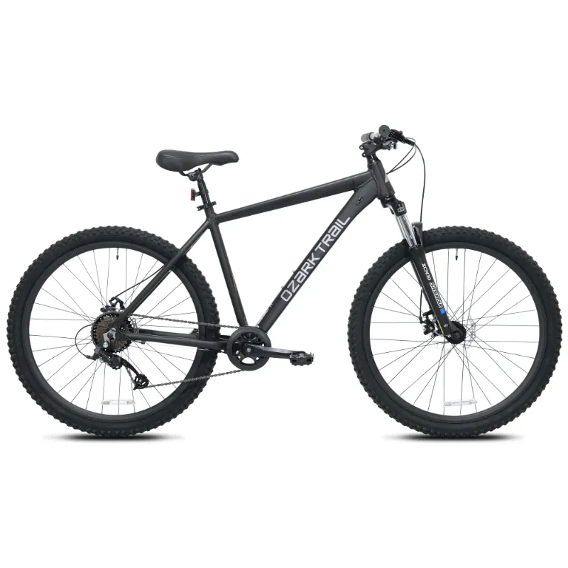 Photo 1 of **FINAL SALE**27.5" Ozark Trail Vibe Mountain Bicycle, Large Frame, Fits Riders 5'9" - 6'2"+, Black, Adult, Unisex
