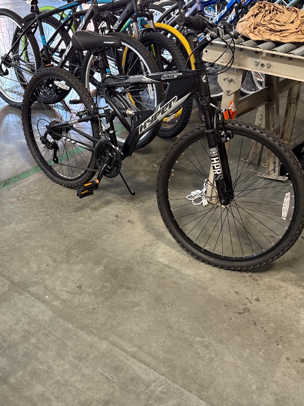 Photo 1 of **FINAL SALE**24" Hyper Bicycles Havoc Mountain Bike, Youth/Adult, Recommended Ages 10-14 Years Old, Black
