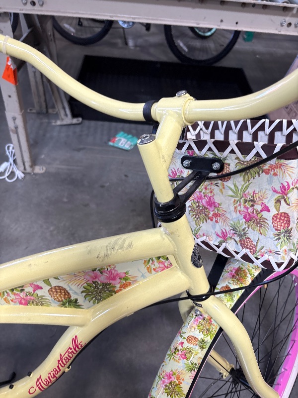 Photo 1 of **FINAL SALE/MINOR SCRATCHES**26" Kent Margaritaville 3-Speed Cruiser Bike, Ages 12+, Yellow
