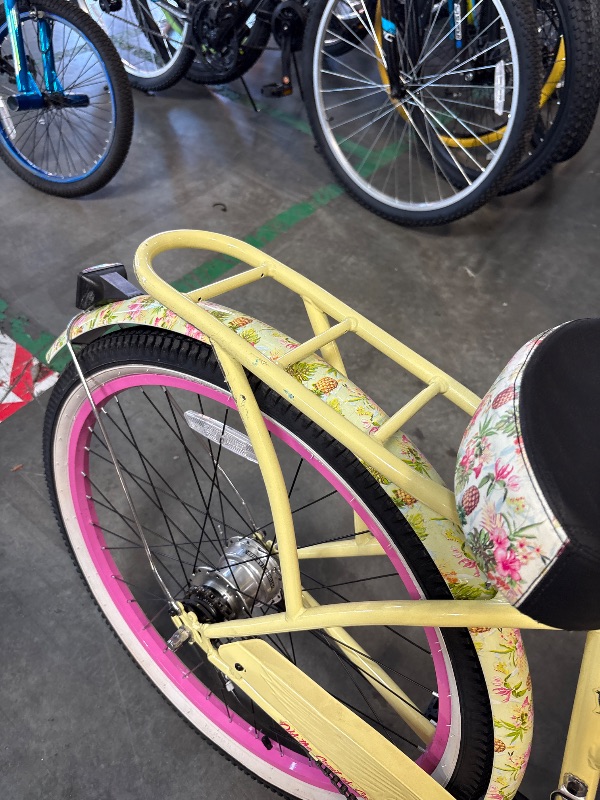 Photo 1 of **FINAL SALE/MINOR SCRATCHES**26" Kent Margaritaville 3-Speed Cruiser Bike, Ages 12+, Yellow

