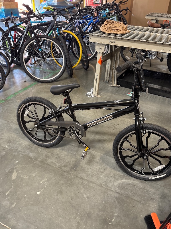Photo 1 of **FINAL SALE**Mongoose Rebel Kids BMX Bike, 20-in. Wheels, Children & Tweens Ages 7-13, Black Bicycle
