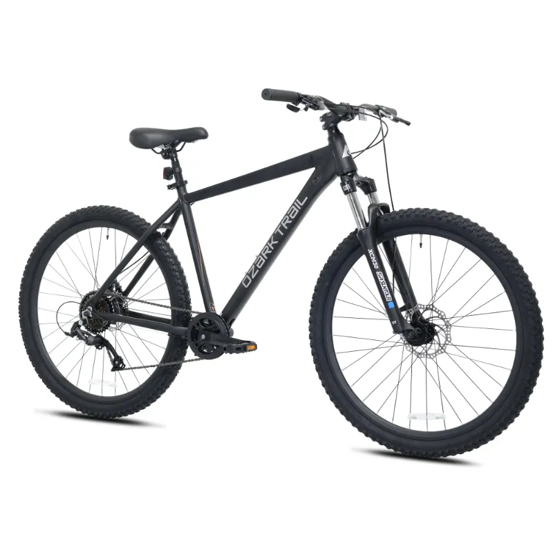 Photo 1 of **FINAL SALE**27.5" Ozark Trail Vibe Mountain Bicycle, Large Frame, Fits Riders 5'9" - 6'2"+, Black, Adult, Unisex
