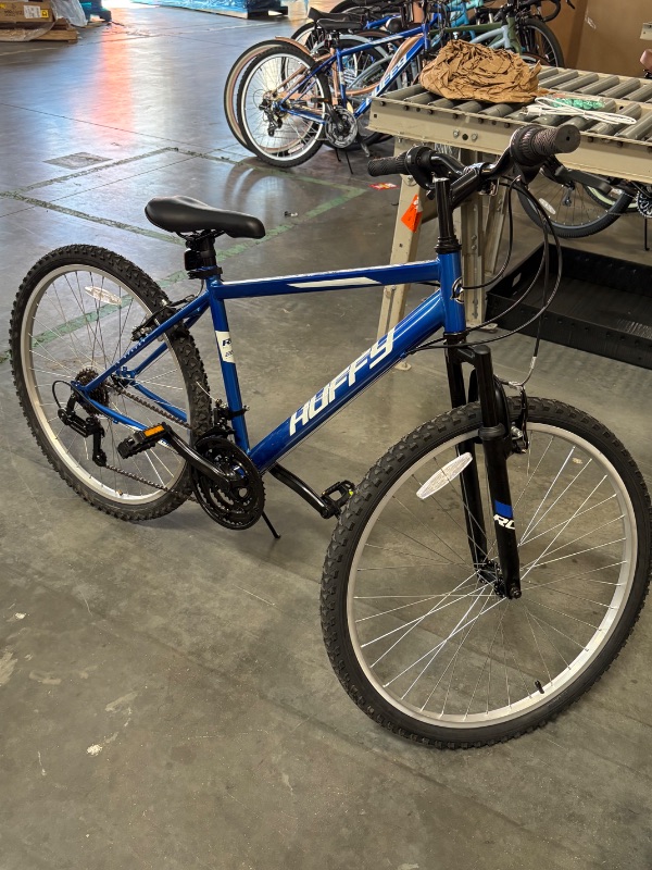 Photo 1 of **FINAL SALE/MINOR SCRATCHES**Huffy 26" Rock Creek Mountain Bike, Fits Riders 5'0"+, Blue, Adult, Men's

