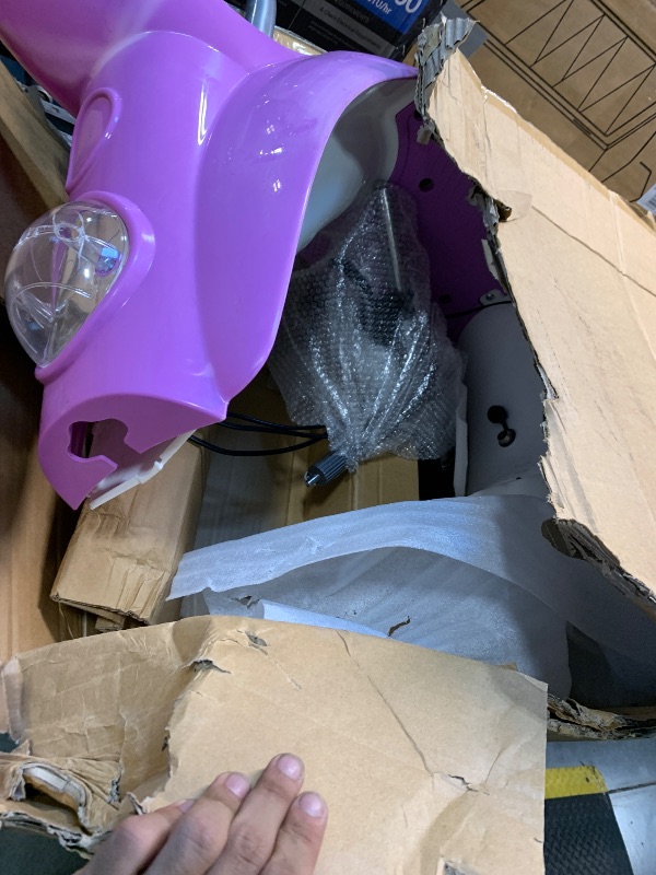 Photo 1 of [BADLY DAMAGED FOR SPARE PARTS ONLY] Razor Pocket Mod Miniature Euro-Style Electric Scooter - Betty