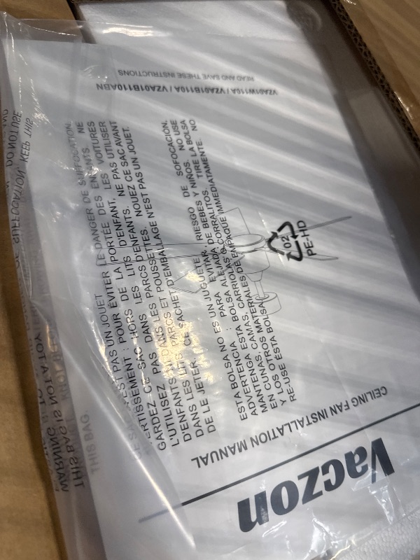 Photo 1 of TCL 52" Black Ceiling Fan with Light and Remote, Modern LED 3-Color, 3CCT, Quiet Motor for Bedroom, Living Room, Dining Room, Ceiling Fans with Lights (Black)