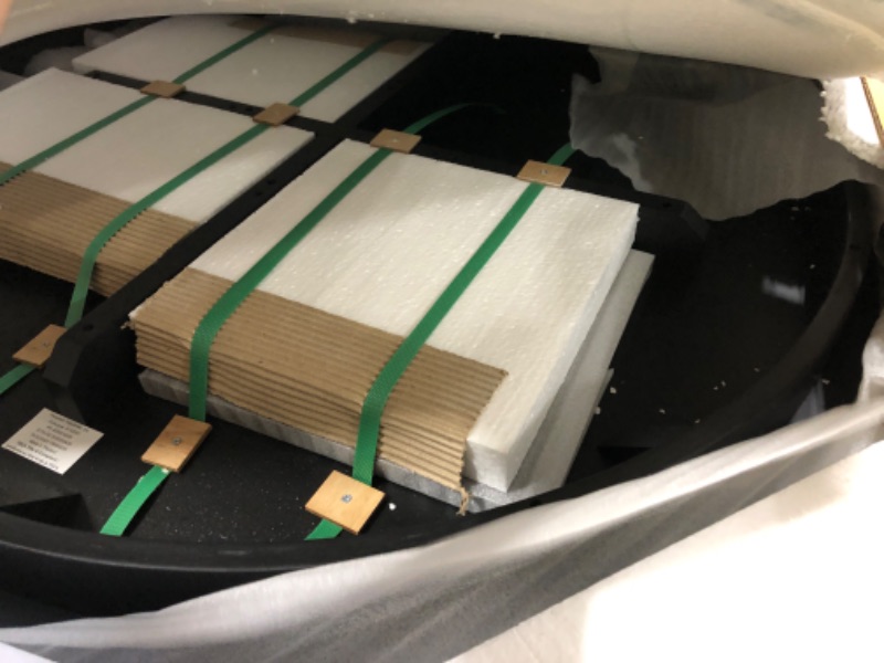 Photo 1 of **Missing pedestal base and damaged with scratches**Homestyles Blair Black Round Dining Table, 42"