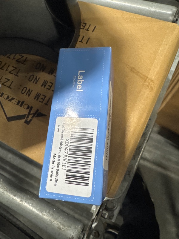 Photo 1 of 1-3/8" Diamond Hole-Saw Bits with Pilot Drill Bit - 2pc 1-3/8 in Diamond Tipped Tile Hole Saws with Guiding Bit for Accurate Drilling, for Porcelain Tile Ceramic Pots Granite Stone Glass Bottles 35mm