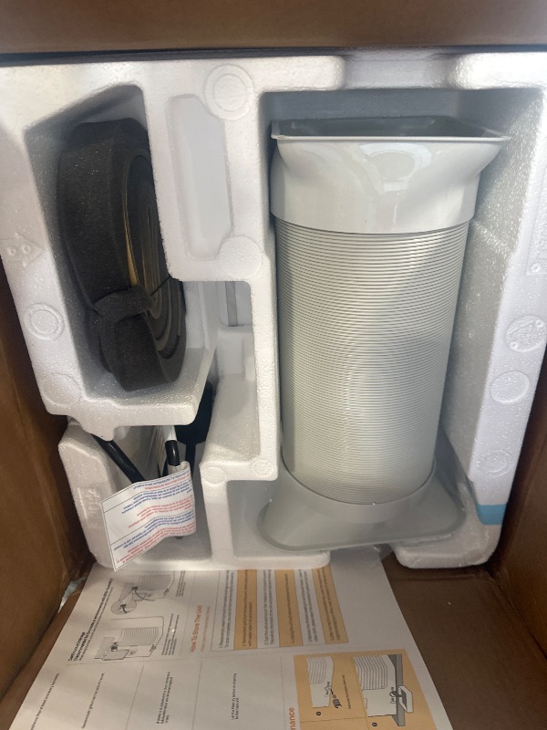 Photo 1 of 14000 BTU Portable Air Conditioners,Cools Up to 700 Sq.Ft,Portable AC Unit with Remote Control,Cooling,Fan,Dehumidification,Sleep Mode& Installation Kits for Large Rooms,White