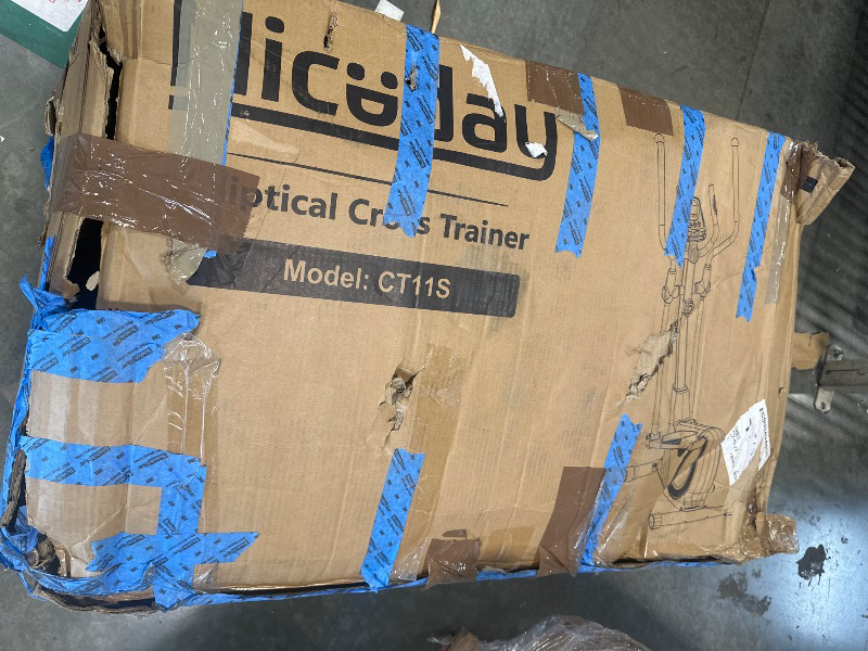 Photo 1 of **MISSING PARTS**Niceday Elliptical Machine, Elliptical Trainer for Home with Hyper-Quiet Magnetic Driving System, 16 Resistance Levels, 15.5IN Stride, 400LBS Weight Capacity