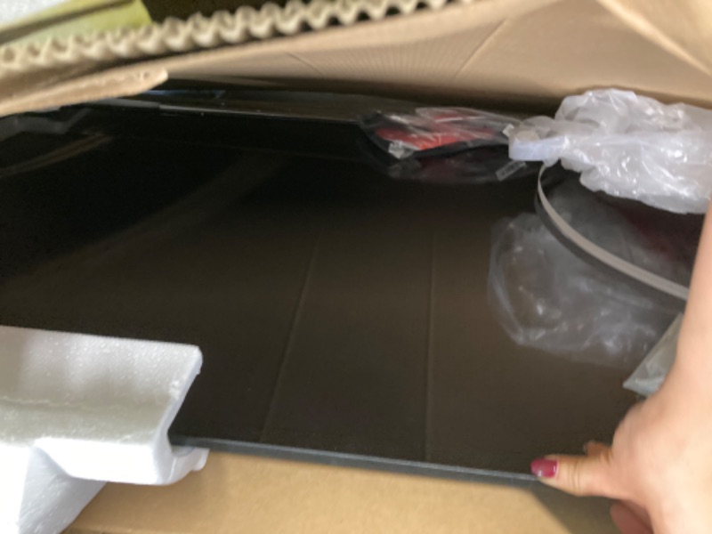 Photo 1 of **MAJOR DAMAGE**SCREEN IS CRACKED**PARTS ONLY**TCL 65-Inch Class S5 UHD 4K LED Smart TV with Fire TV (65S551F, 2024 Model), Dolby Vision, HDR PRO+, Dolby Atmos, Alexa Built-in with Voice Remote, Apple AirPlay 2 Compatibility, Streaming Television