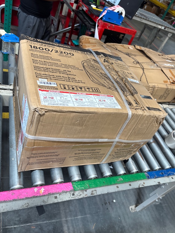 Photo 1 of **sealed**
Westinghouse 2200 Peak Watt Super Quiet & Lightweight Portable Inverter Generator, Gas Powered, CO Sensor, Parallel Capable, Long Run Time