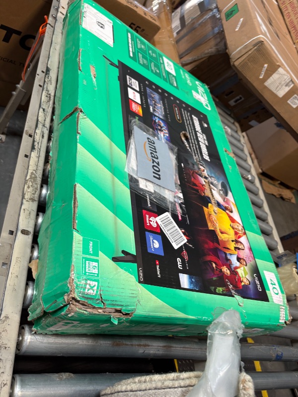 Photo 1 of **FOR PARTS ONLY**
VIZIO 40-inch Full HD 1080p Smart TV with DTS Virtual: X, Alexa Compatibility, Google Cast Built-in, Bluetooth Headphone Capable, (VFD40M-08 New)
