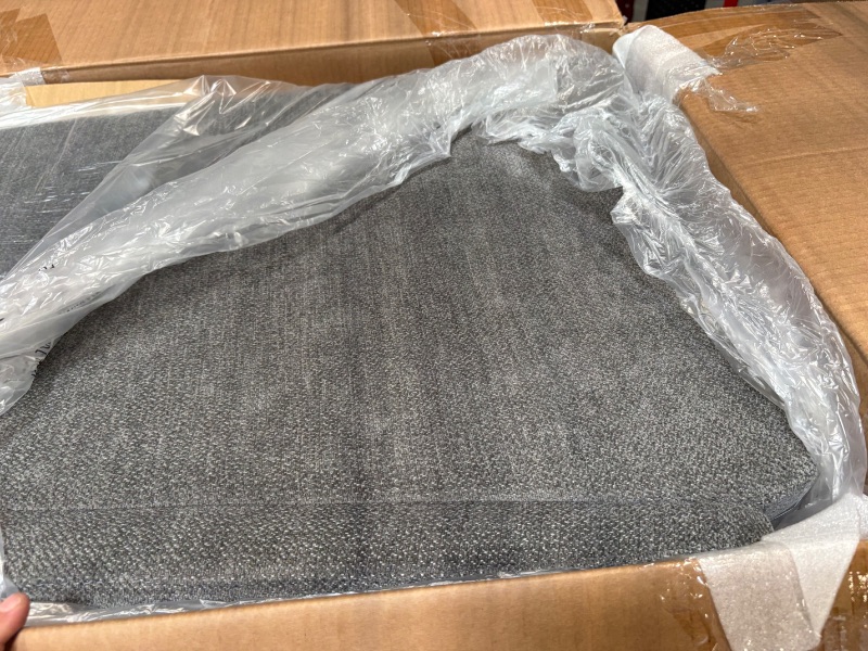Photo 1 of **PARTIAL SET***COLAMY Recliner Message Chair with Footrest, Swivel Rocking Glider, High Back Upholstered Deep Seat for Living Room, Dark Grey
