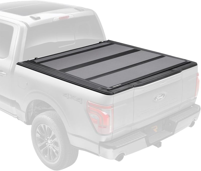 Photo 1 of **make and model for truck is not known**
RealTruck BAK BAKFlip MX4 Hard Folding Truck Bed Tonneau Cover |