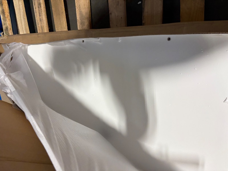 Photo 1 of **box 2 of 2**
Ball & Cast Murphy Bed Full Size with Drawer and A Set of Sockets,Bedroom Folding Wall Cabinets Frame w/USB Ports & Pulley Structure Design,Hideaway Bed for Guest Room,Study,Office,White
