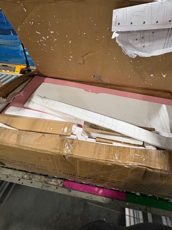 Photo 1 of [Missing all screws] PINK VANITY DRESSER 