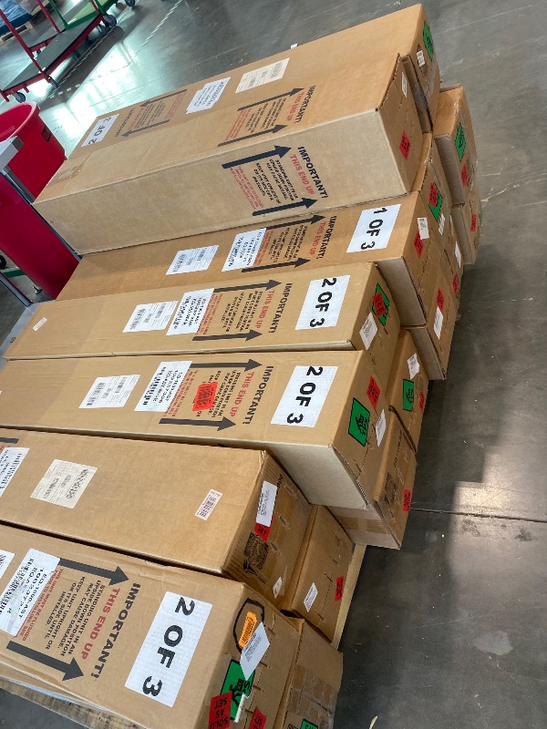 Photo 1 of *see notes** SET OF 8 (boxes 1of3 & 2of3 only) MISSING BOX 3 WILL NEED TRUCK FOR PICK UP** NOT A FULL SET
Aquasana Whole House Water Filter System - Salt-Free Descaler, Carbon & KDF Home Water Filtration - Filters Sediment & 97% Of Chlorine - 1,000,000 Gl