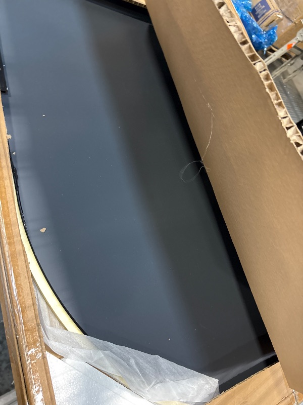 Photo 1 of ABSWHLM Oversized Full Length Mirror 81x41 Inch - Wall Mounted or Standing Floor Mirror with Aluminum Alloy Frame, Shatterproof Tempered Glass - Modern Mirror for Bedroom, Living Room, Closet, Gold