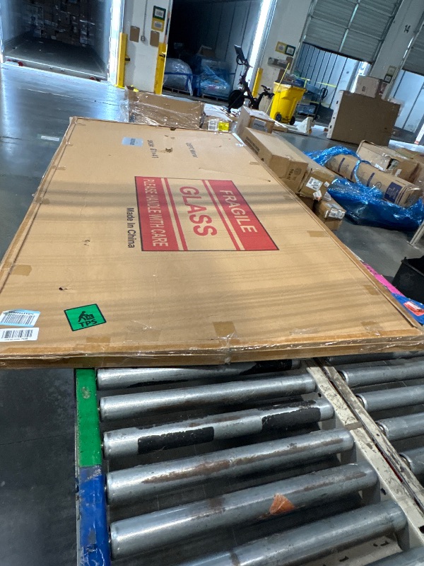 Photo 1 of ABSWHLM Oversized Full Length Mirror 81x41 Inch - Wall Mounted or Standing Floor Mirror with Aluminum Alloy Frame, Shatterproof Tempered Glass - Modern Mirror for Bedroom, Living Room, Closet, Gold