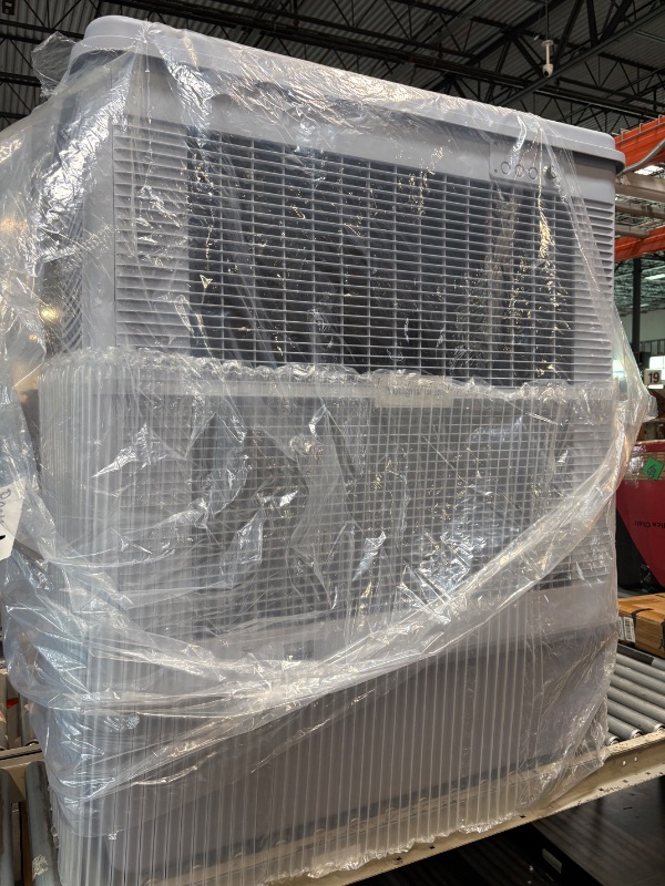 Photo 1 of 12000 CFM Evaporative Cooler 59", 160L- - 42.3 Gal Tank, 90°Oscillation, 450W 6 Speeds Swamp Water Cooler 120V, Industrial Strength Swamp Cooler for Outdoor Commercial Factories - Gray