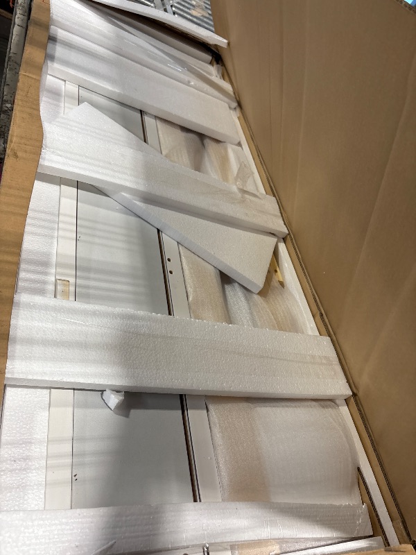 Photo 1 of **THIS IS SUPPOSE TO BE A 3 BOX SET BUT ONLY HAS BOX 1 OF 3" MISSING BOXES 2 & 3**
Murphy style bed-Queen size-white