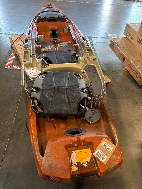 Photo 1 of **will need truck or trailer for pick up**
Wilderness Systems Recon 120 - Sit on Top Fishing Kayak - 360 Degree ACES seat - 12 ft - Desert Sunset