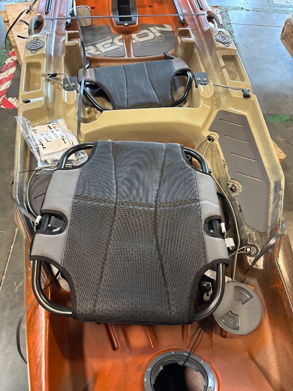 Photo 1 of **will need truck or trailer for pick up**
Wilderness Systems Recon 120 - Sit on Top Fishing Kayak - 360 Degree ACES seat - 12 ft - Desert Sunset
