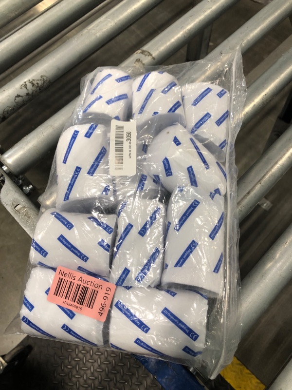 Photo 1 of 12 Rolls Cast Padding Individual Pack Soft Cotton Undercast Padding Wrap Use with Plaster Cloth Gauze Bandage for Halloween Wrap Bandage Art, Body Casts, Mask Making, Craft (3 Inch x 8.8 ft)