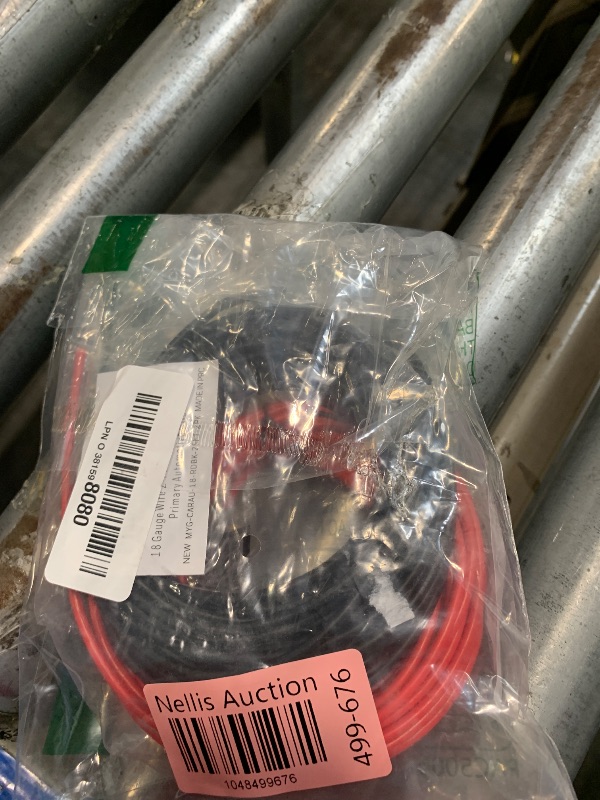 Photo 1 of 18 Gauge Wire (2-Pack Red/Black Each 25 FT), 18 AWG Automotive Wire, CCA, Speaker Audio Cable, Flexible Low Voltage Security Alarm Hook Up Control Cable, Stranded Electrical Wires for DIY DC