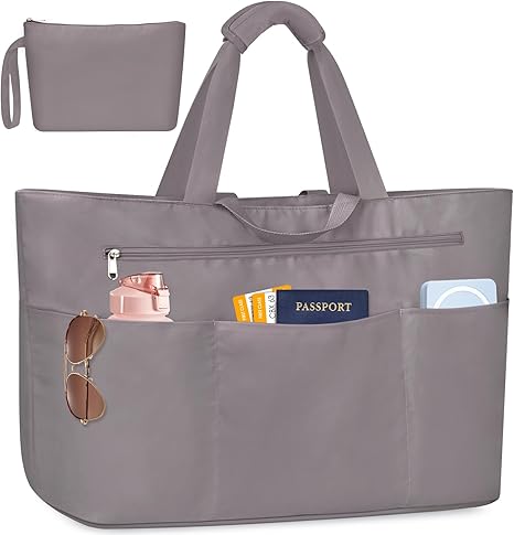 Photo 1 of **SIMILAR ITEMS**CHUANLANG Large Beach Tote Bags for Women Men,Big Beach Bag with Zipper Wet Pocket,Extra Large Tote Bag for Travel Pool