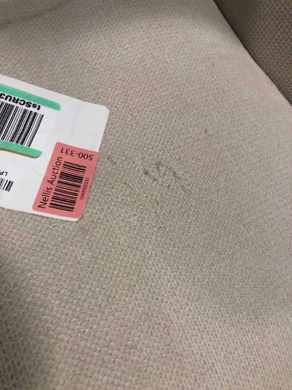 Photo 1 of **VERY USED**Lexicon Coel Fabric Swivel Chair, Beige