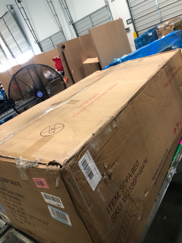 Photo 1 of ***BOX 2 OF 2***YOPTO L-Shape Reversible Sectional Sleeper Sofa Bed 4 in 1 Pull Out Couch with Storage Chaise & Removable Back Cushions,Convertible Sleeper Corner Couch Pull-Out Sofa Bed for Living Room,Office