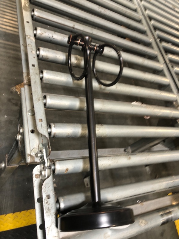 Photo 1 of **NEEDS TO BE TIGHTENED** Hoimpro 17 Inch Oil Rubbed Bronze Stainless Steel Free Standing Towel Rack Bar, Double Stand Towel Ring Hand Towel Holder Hanger, Towel Hardware for Bathroom Vanity Kitchen Countertops