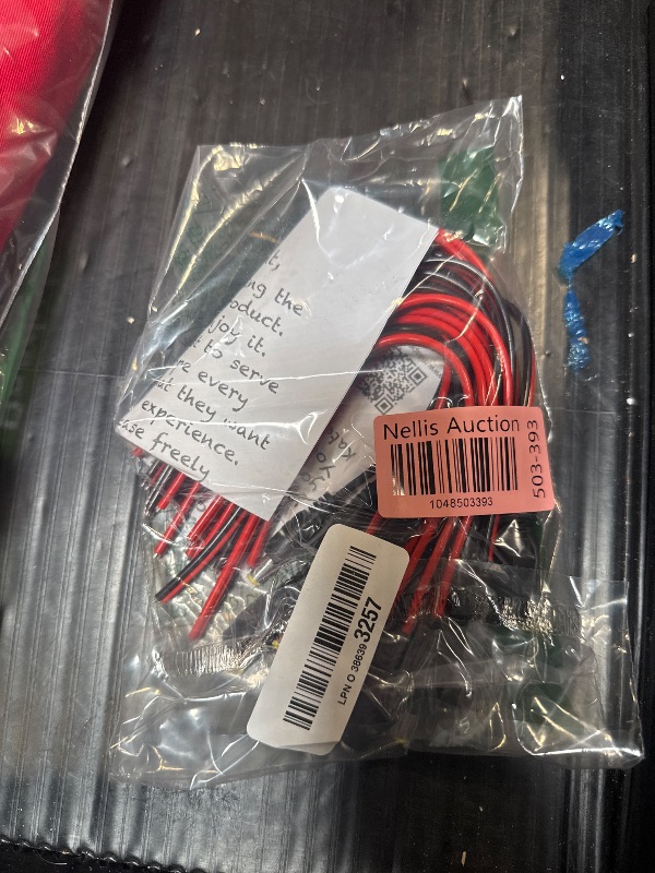Photo 1 of (Real 18AWG) 10 Pairs 12V 5A DC Power Pigtail Barrel Plug Connector Cable, 2.1mm x 5.5mm Male Female DC Pigtail Connectors for CCTV Security Camera and 12V Power Supply Adapter by MILAPEAK