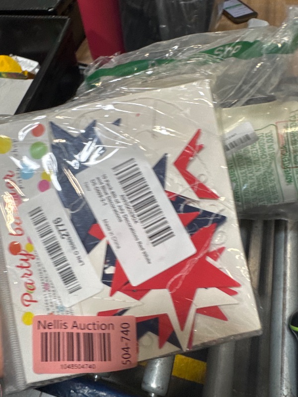 Photo 1 of 10 Pack 4th of July Decorations Red White and Blue Decorations - 130Ft/330 4th of july garland Patriotic Star Streamers Banner Garland Hanging Independence Day Fourth July Decor Memorial Day