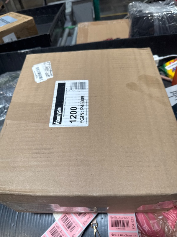 Photo 1 of SentrySafe Fireproof Money Safe with Key Lock, Black Lock Box with Portable Carrying Handle for Travel, Exterior: 14.3 in. W x 11.2 in. D x 6.1 in H, 1200