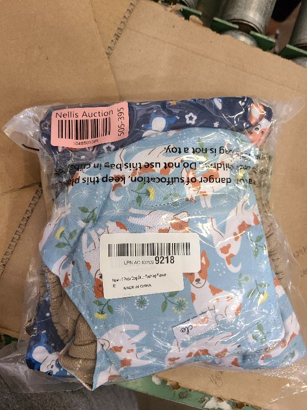 Photo 1 of 5 Pack Dog Diapers Male Reusable, Premium Belly Bands for Male Dogs, High Absorbing Dog Pee Wraps for Doggie in Incontinence or Training Flower M