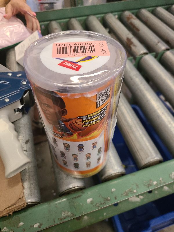 Photo 1 of 5 Surprise NBA Ballers Series 2 by ZURU, Licensed NBA Collectible, Surprise Unboxing Basketball Collectible Sports Toy for Boys, Ages 3 and up (2 Capsules)