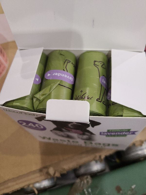 Photo 1 of 240 Count 13” x 9”Dog Poop Bags Rolls, Leakproof Strong & Sturdy Waste Bags for Doggie Cat Pet