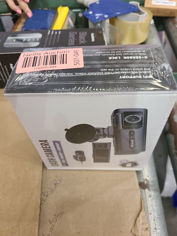 Photo 1 of 3 Channel 5G WiFi Dash Cam, 4K+1080P+1080P Dash Cam Front and Rear Inside with 64GB Card, 3.16” IPS Screen, G-Sensor, Loop Recording, Parking Monitor, 170° Wide Angle, IR Night Vision, WDR, Silver