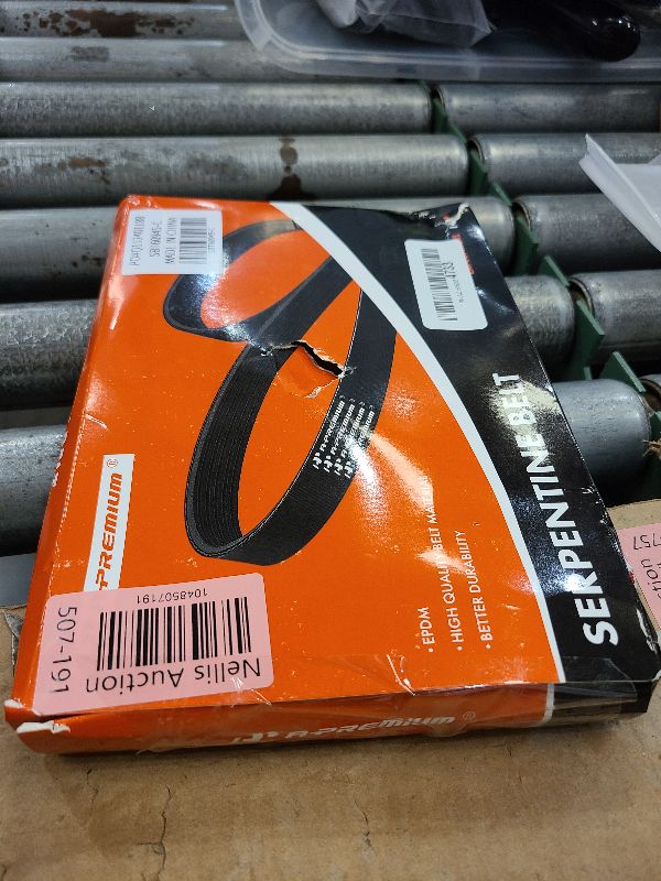 Photo 1 of 6PK1970 Serpentine Belt 6 Ribs 77.56 inch for Camaro 1993-1995 Escape 2001 F-100 1982-1983 Focus 2000-2004 Granada 1982 LTD 1983-1986 Mustang 1983-1986 Thunderbird 1982-1987 M56 2011 EPDM