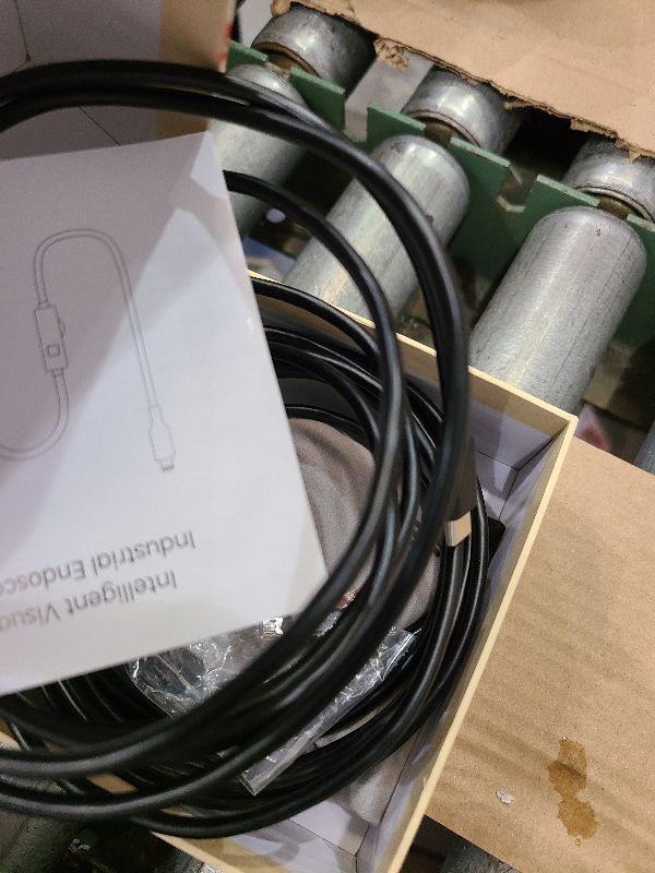 Photo 1 of 1920P Snake Inspection Borescope, Pancellent Type C Endoscope, Scope Camera with 8 LED Lights for Android and iOS Smartphone, iPhone, iPad, Samsung (16.5 FT/5M)